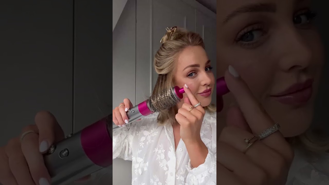 HOW TO STYLE SHORTER HAIR WITH THE DYSON AIRWRAP ✂️