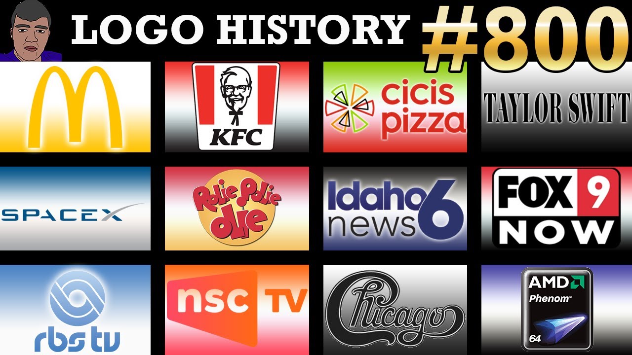 LOGO HISTORY #800 - SpaceX, KFC Peru, Cicis Pizza, Taylor Swift, Rolie Polie Olie & More...