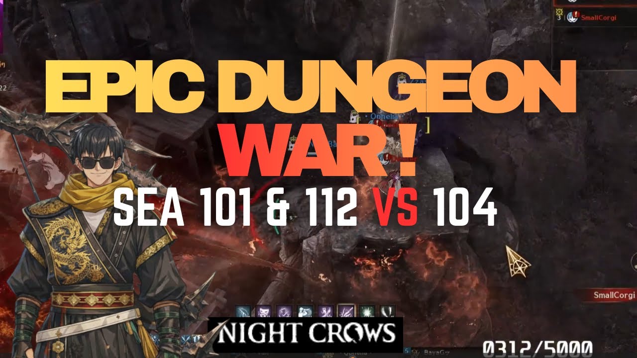 NIGHTCROWS - 104 VS 101/112 DAY 1 !