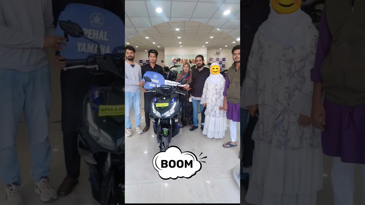 New Yamaha Aerox 155 MotoGP Edition  delivery Day | 