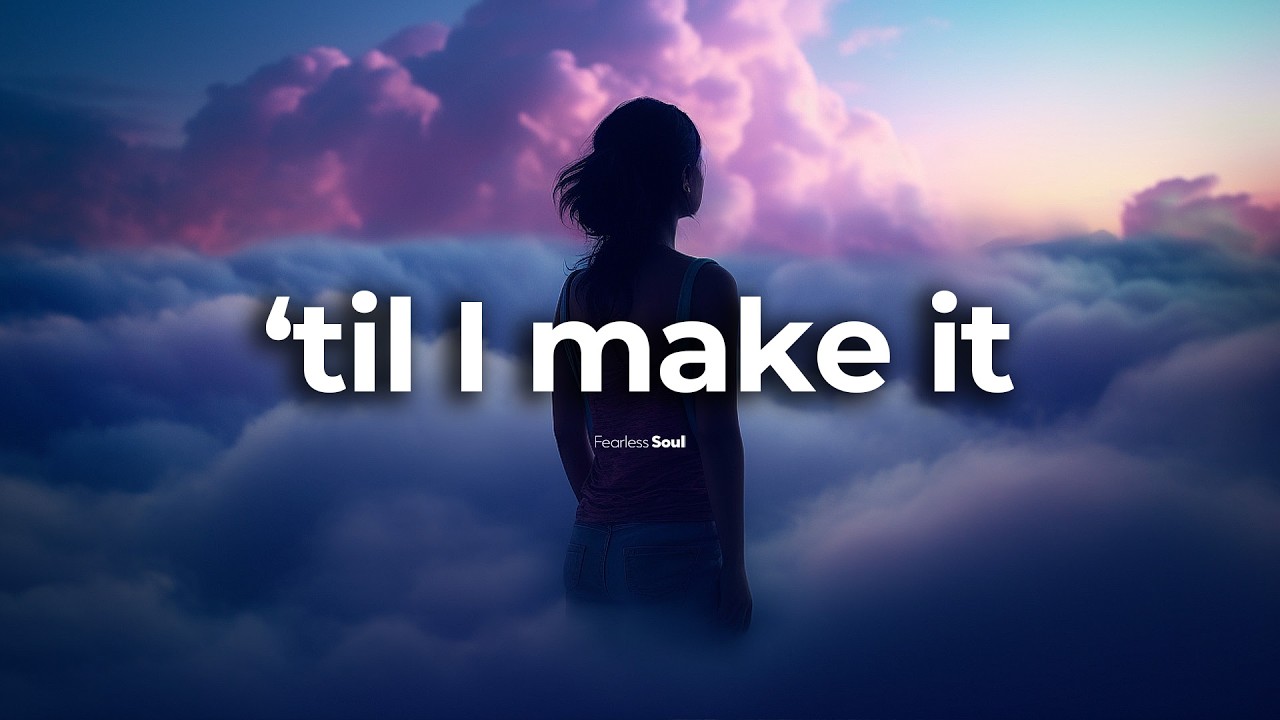 NEW SONG will inspire you to NEVER GIVE UP on your DREAMS! 💙 (Official Lyric Video - TIL I MAKE IT)