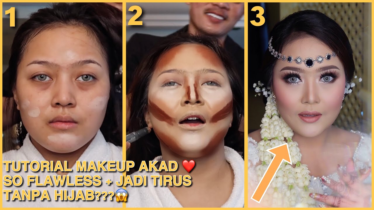 Tutorial Makeup NIKAH untuk Wajah TEMBEM a.k.a CHUBBY