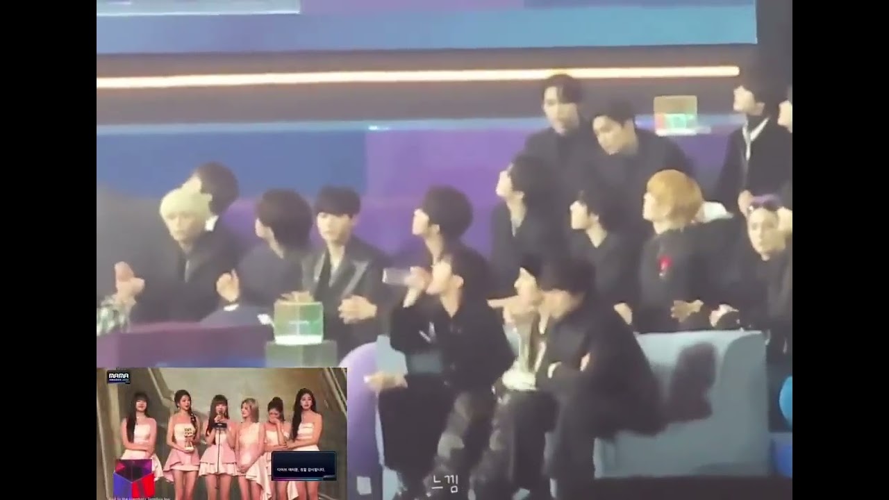 TREASURE / ENHYPEN reaction to IVE’s SOTY speech
