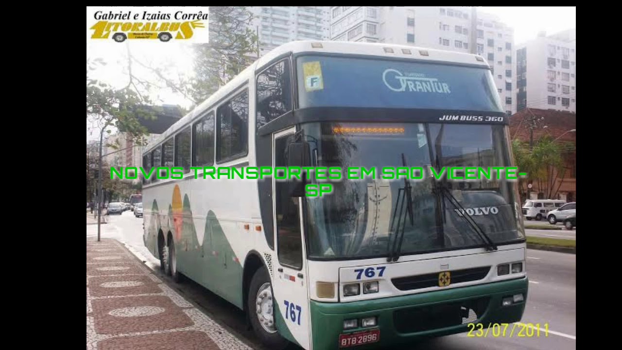 NOVOS ONIBUS DA CIDADE DE SAO VICENTE-SP (OTRANTUR)