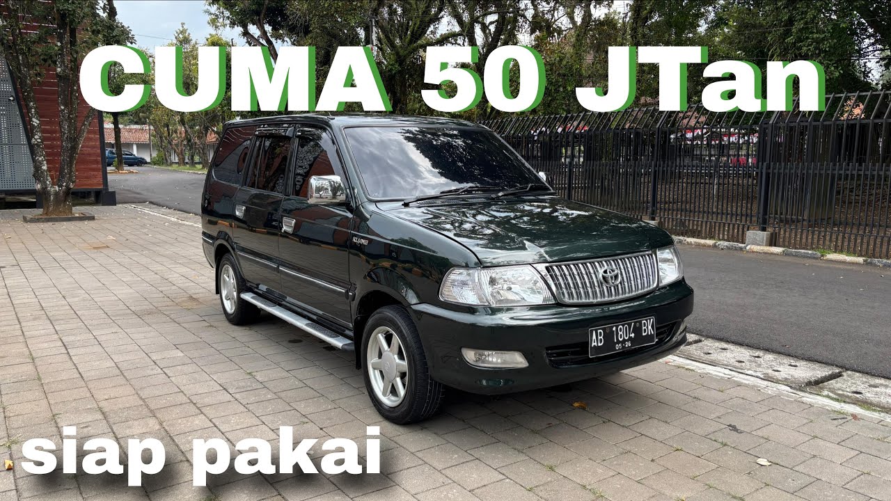 Dijual Kijang Kapsul LX New Model, Tahun 2002, Full variasi | 08122958098