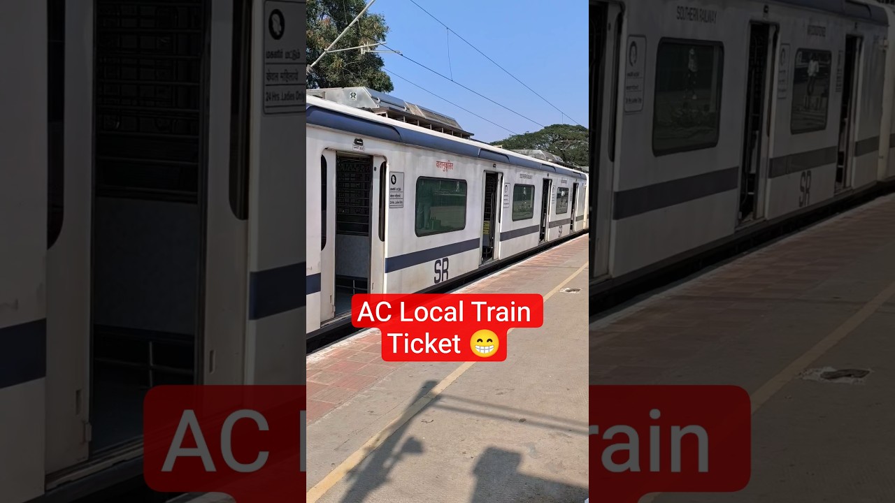 “Chennai Local-la AC Train 😱🔥 Ticket evvalavu?” 