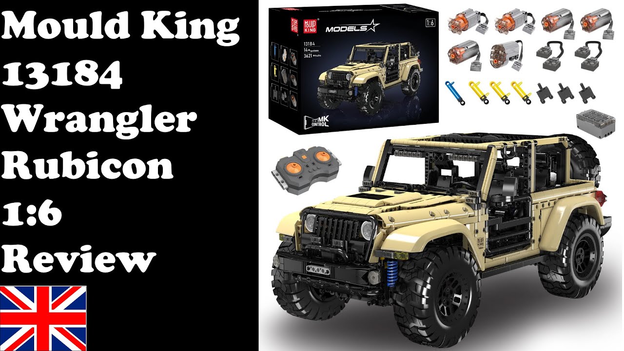 Technic Set of the year ? Mould King 13184 - Jeep Wrangler Rubicon - Review