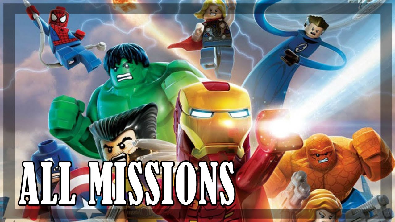 Lego Marvel Super Heroes - All Missions | Full game