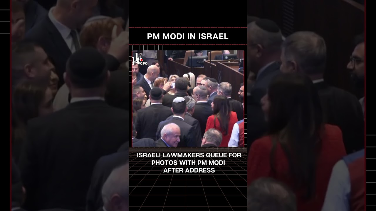 #FirstpostNews: Israeli Lawmakers Took Selfies with PM Modi | Subscribe to Firstpost