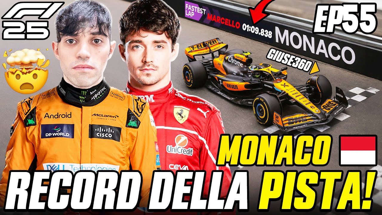HO FATTO IL RECORD DELLA PISTA A MONACO! + GARA INCREDIBILE! - F1 25 CARRIERA PILOTA EP.55