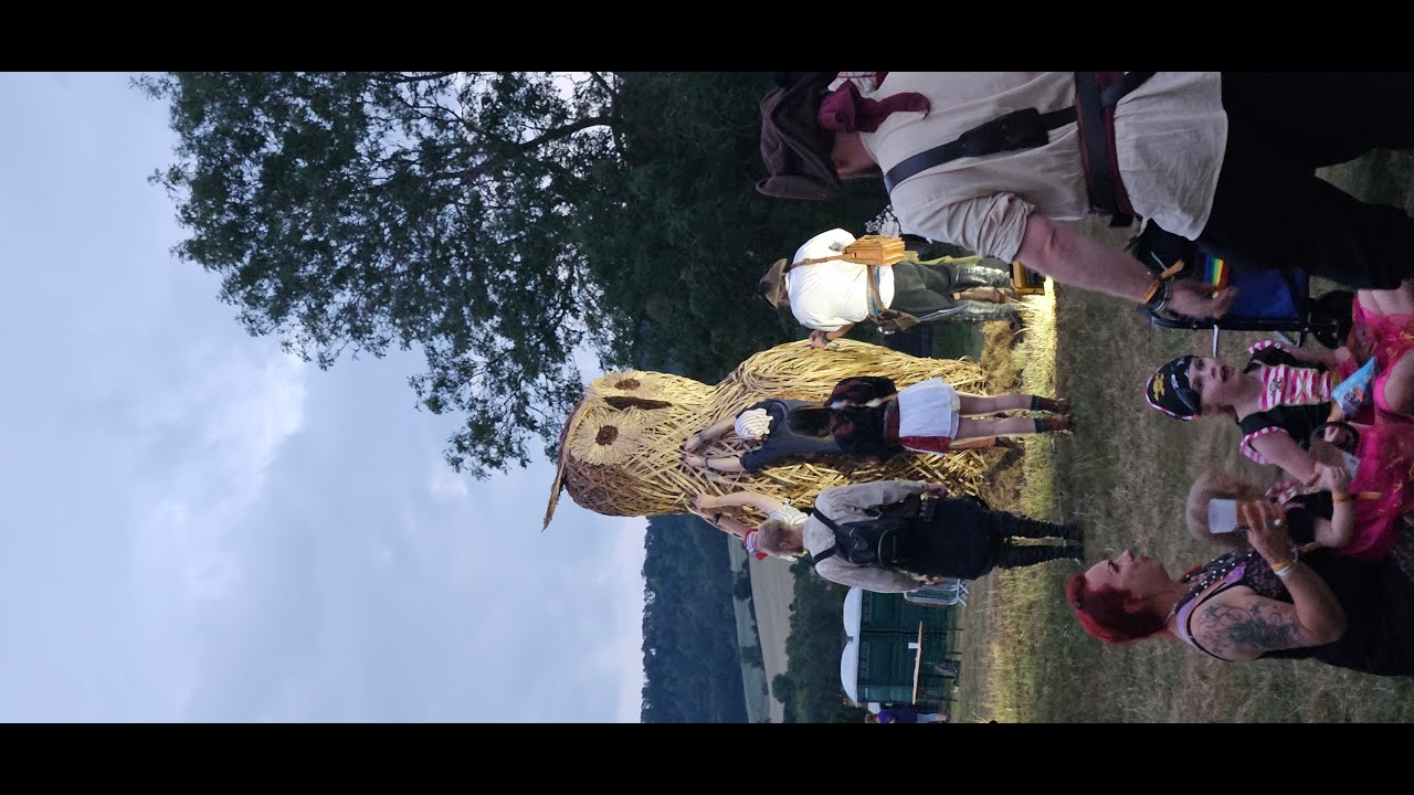 Fantasy Forest Festival Wicker Owl Ceremony 2025