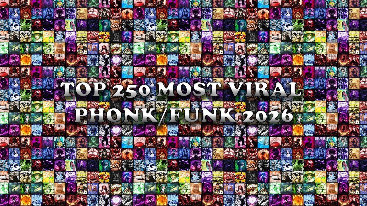 ☢️ TOP 250 MOST VIRAL PHONK & BRAZILIAN FUNK 2026 🇧🇷⧸ FUNK 🎵 PLAYLIST 🎵 (7h) NO ADS (4k)