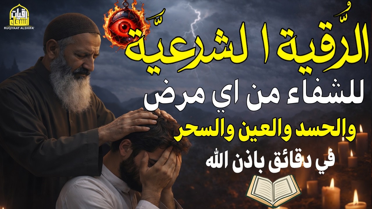 اقوي رقية الحسد والعين الحاقدة في الرزق والنفس البيت والأولاد العمل والتجارة رقية لفك السحر والحسد