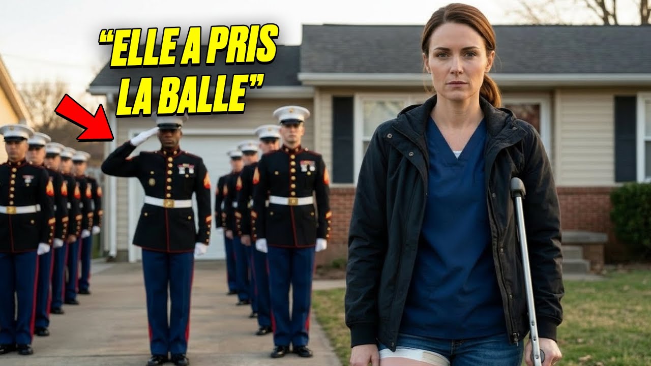 Elle a pris la balle pour un jeune Marine — 24 h plus tard, un bataillon à sa porte