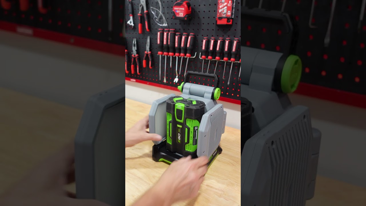 This Amazing EGO LT1000 LED Work Light 10,000 Lumens