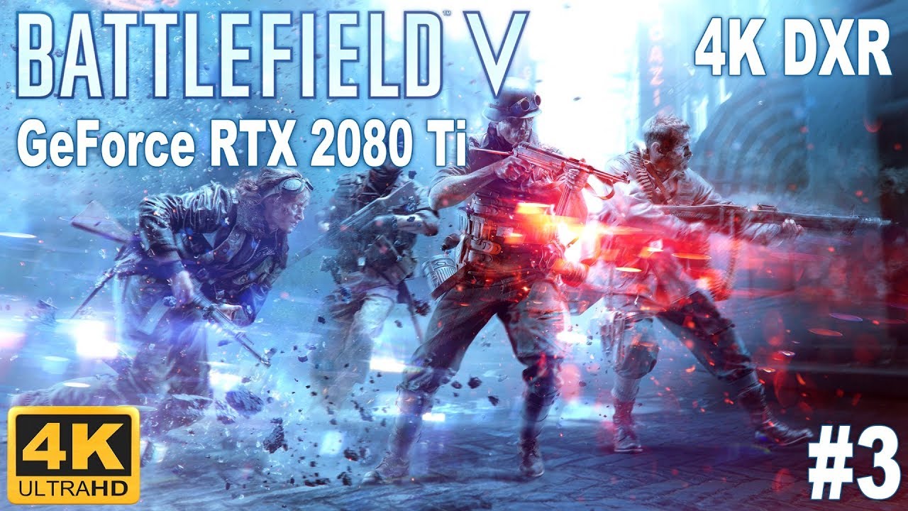 Battlefield V 4K DXR &ndash; Прохождение #3 Без знамен