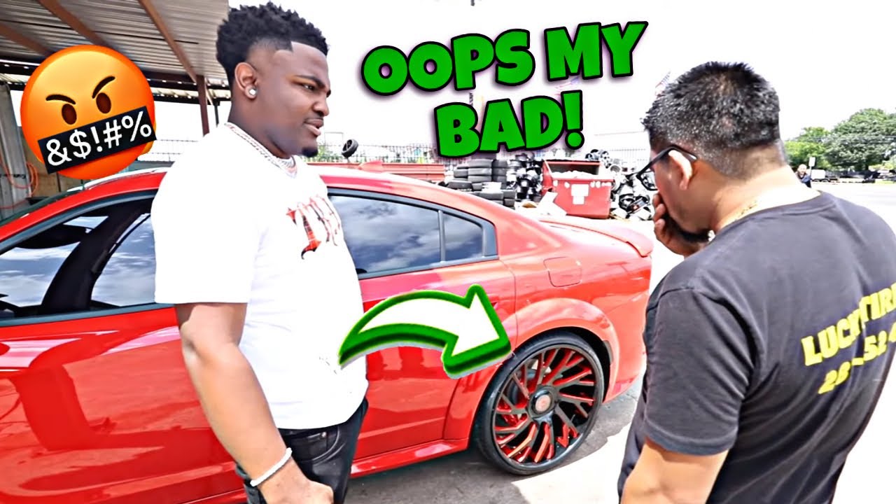 МОИ ДИСКИ HELLCAT REDEYE FORGIATO ИСПОРЧЕНЫ...😡 (ПОПРАВЛЕНЫ С РАБОТНИКОМ)