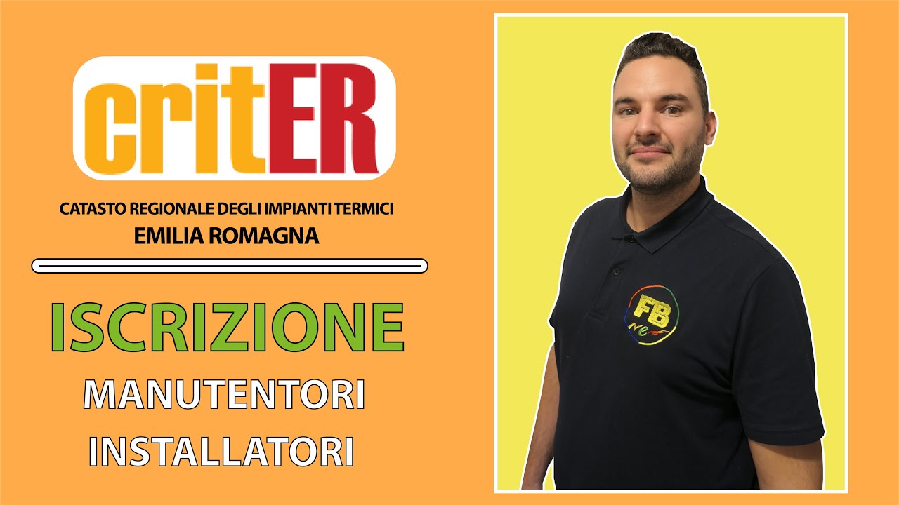 Come iscriversi al CRITER, il catasto regionale degli impianti termici regione Emilia Romagna