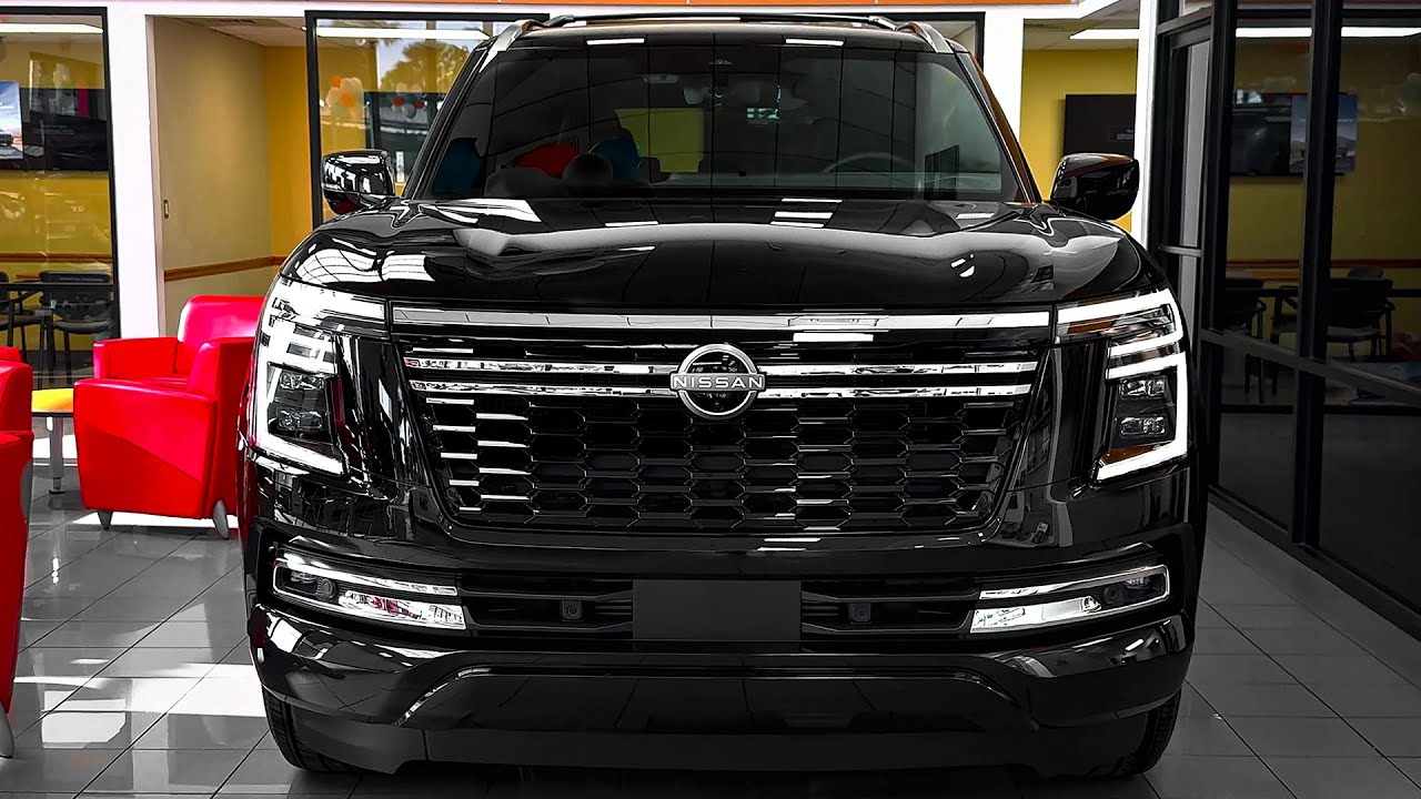 Совершенно новый полноразмерный 8-местный внедорожник Nissan Armada 2025 года