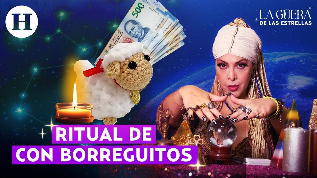 La Güera de las Estrellas comparte ritual para recibir el año nuevo con borreguitos de la abundancia