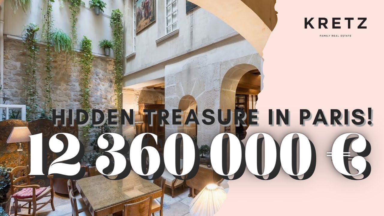 Kretz Family Real Estate | $12 Million Euro Hidden Treasure in Paris!