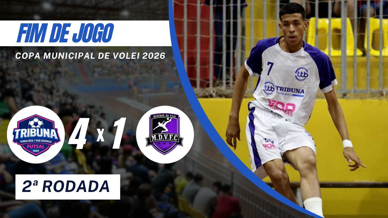 TRIBUNA TERRA BOA/ VOO IDIOMAS 4X1 MENINOS DA VILA - COPA ATUAL MODAS 2026 - TERRA BOA - PR
