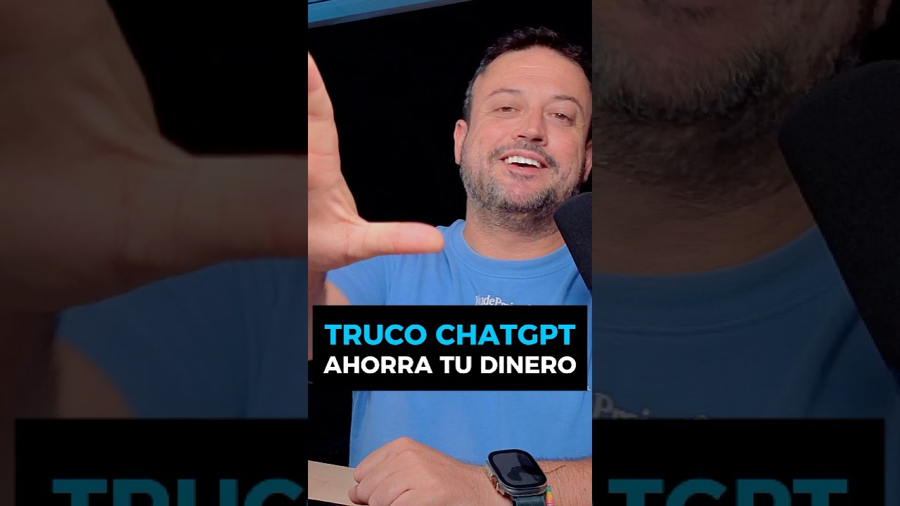 TRUCO CHATGPT - para ahorrar dinero sin excel #ia #ai #inteligenciaartificial #bigdata  #finanzas