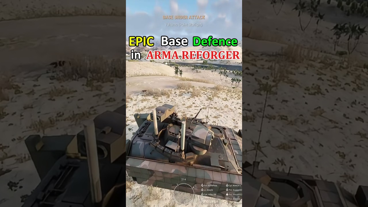 EPIC Base Defence on the OLD GUYS 2.0 Server 🔥| ARMA REFORGER #milsim #armareforger