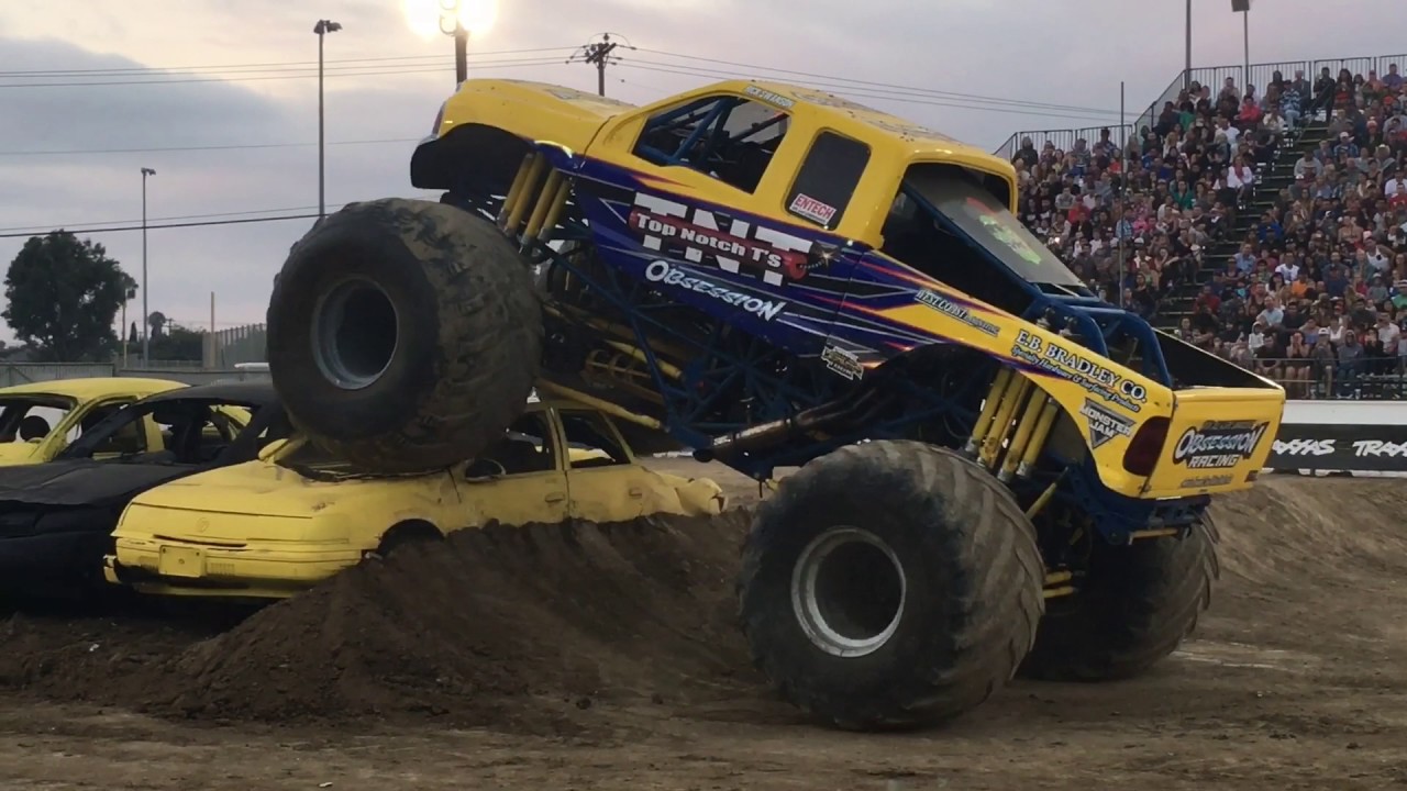 Traxxas Monster Truck Tour OC fair 2017 saturday night