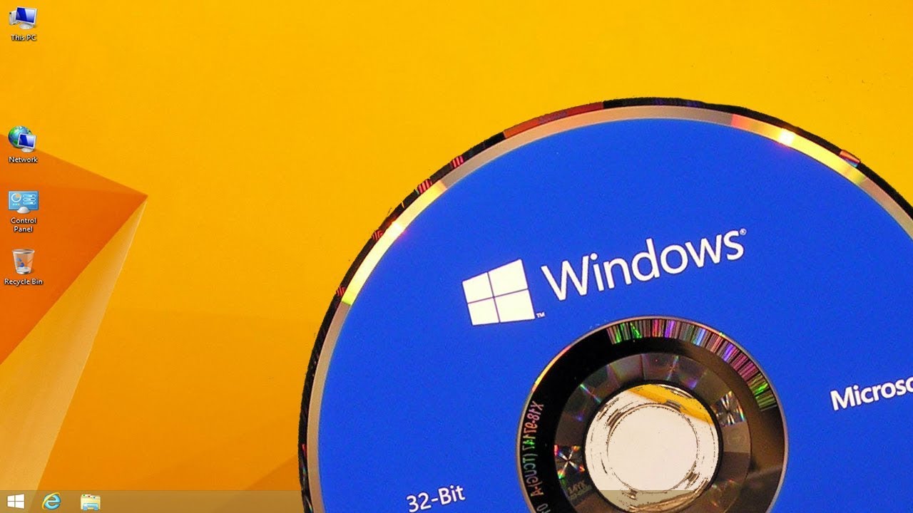 How to: Make a Windows 8.1 Install Disc