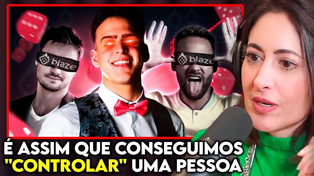 BLAZE: PSICÓLOGA EXPLICA COMO ELES FAZEM PARA VICIAR AS PESSOAS | Lutz Podcast