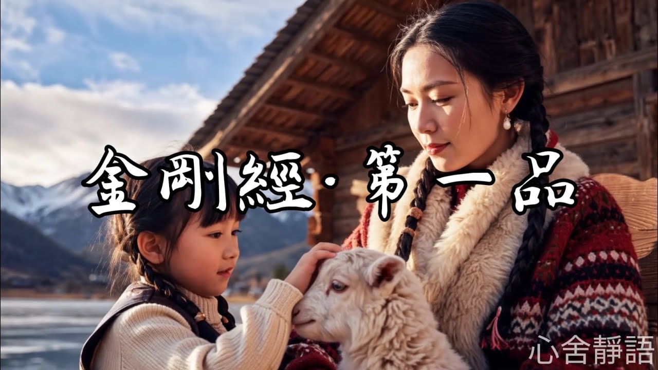 西藏療癒音樂一小時｜金剛經·第一品｜觀照空性、放鬆身心｜佛教冥想音樂·睡前靜心·柔和入眠。｜チベット安眠音楽・金剛経第一品 