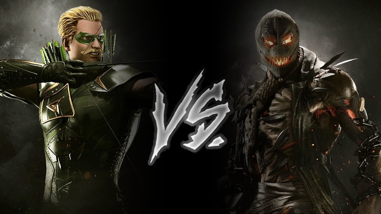 Injustice 2 - Green Arrow Vs. Scarecrow (VERY HARD)