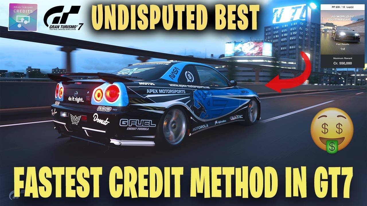 ЛУЧШИЙ автомобиль для заработка кредитов в GT7! с настройкой (обновление 1.54)