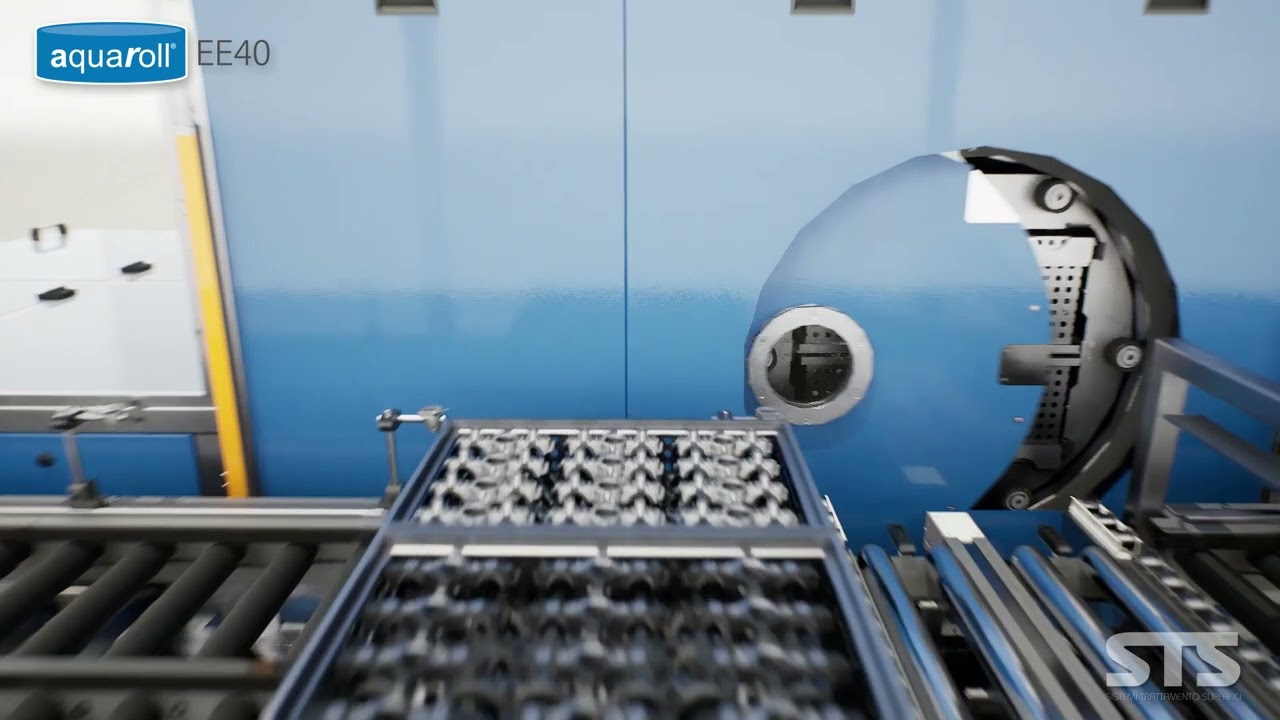 Aquaroll® con rulliera motorizzata: video 3D