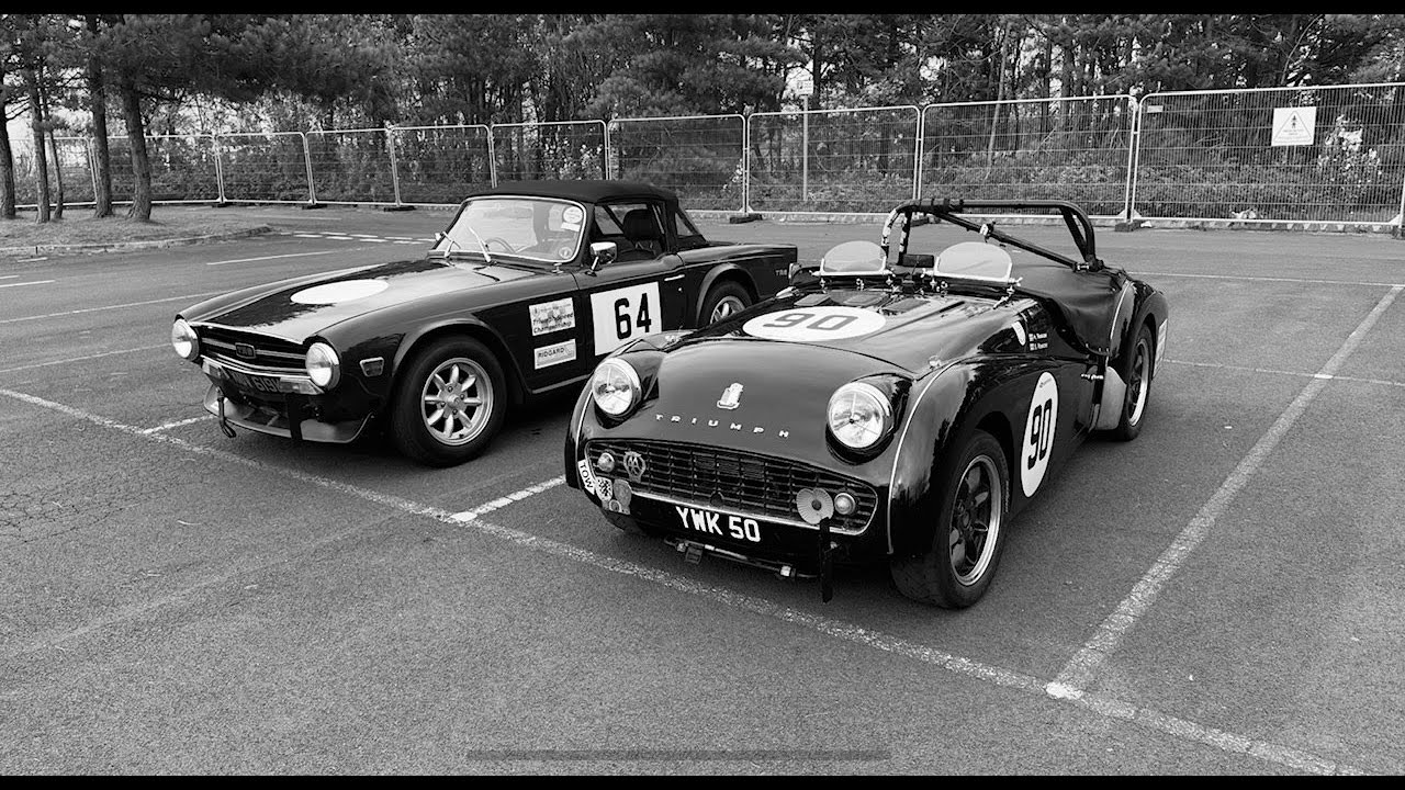 Southport Revival Sprint  2025 Triumph TR3a onboard