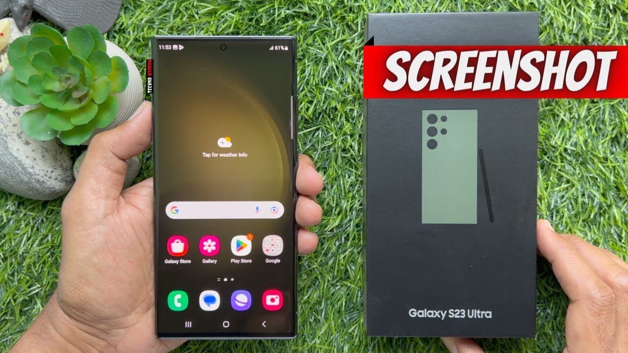 Как сделать скриншот на Samsung Galaxy S23 Ultra — 4 способа