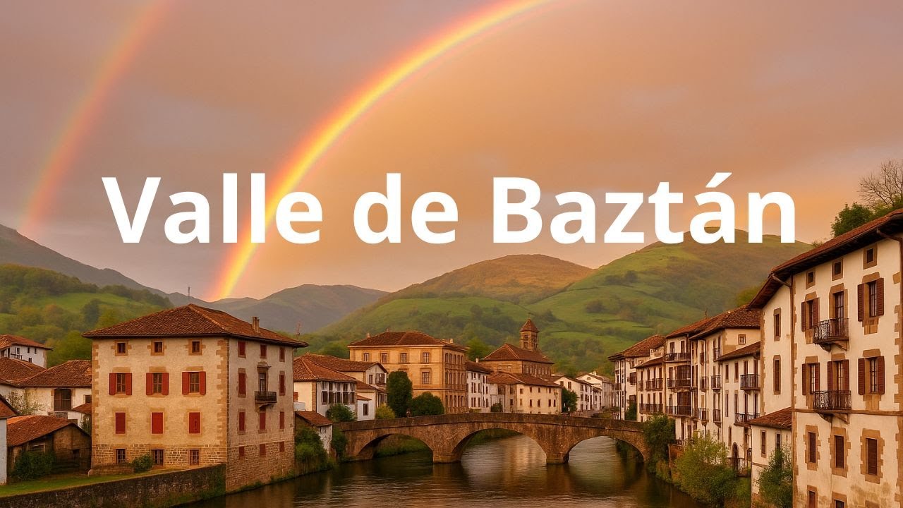DESCUBRIMOS EL PRECIOSO VALLE DE BAZTÁN EN AUTOCARAVANA🚍🚌🌈