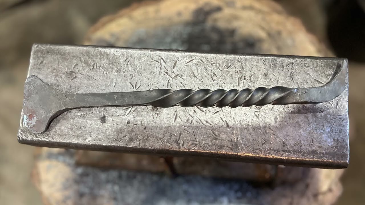 Forging a Beekeepers Hive Tool by Hand!
