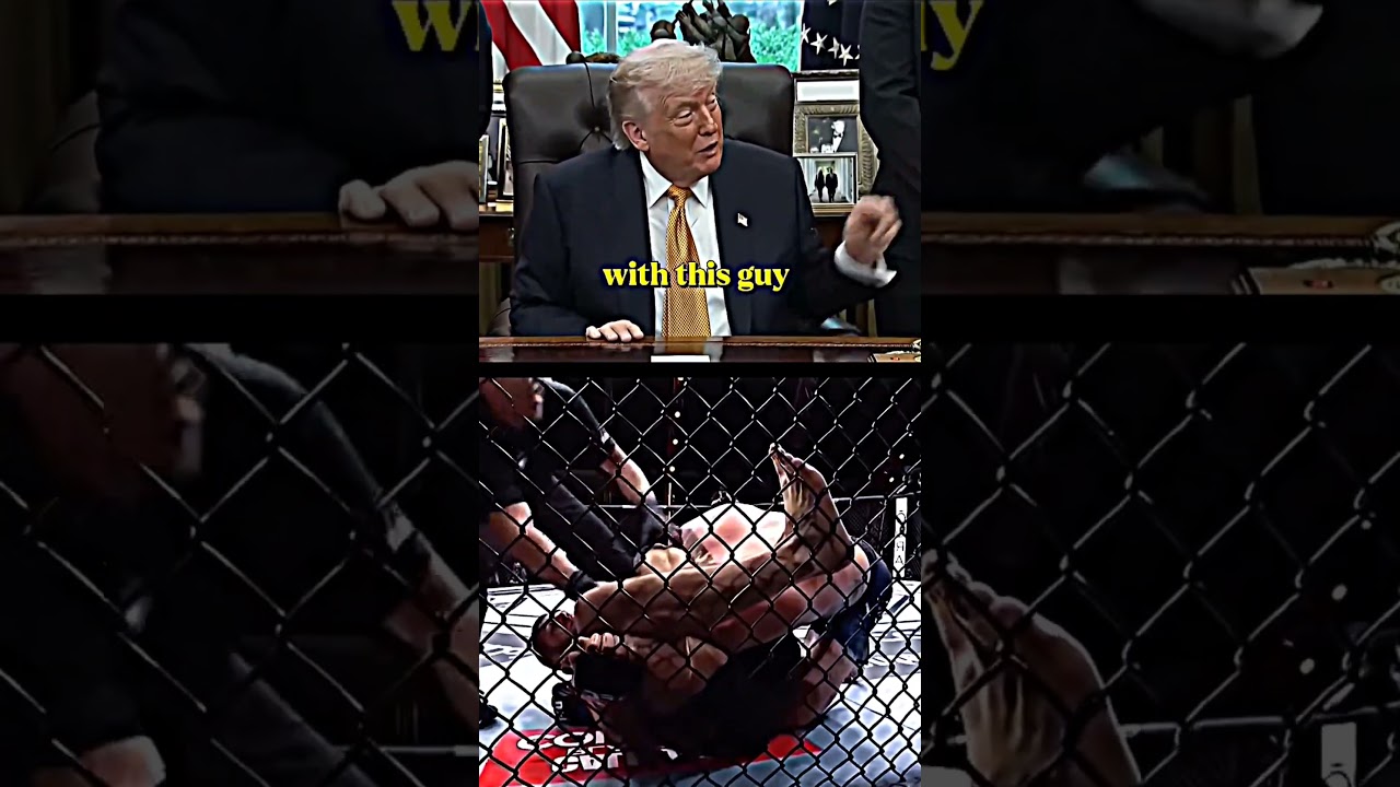 Donald Trump Mentions Khabib 😳 Justin Gaethje&rsquo;s Savage Response! #UFC #khabib