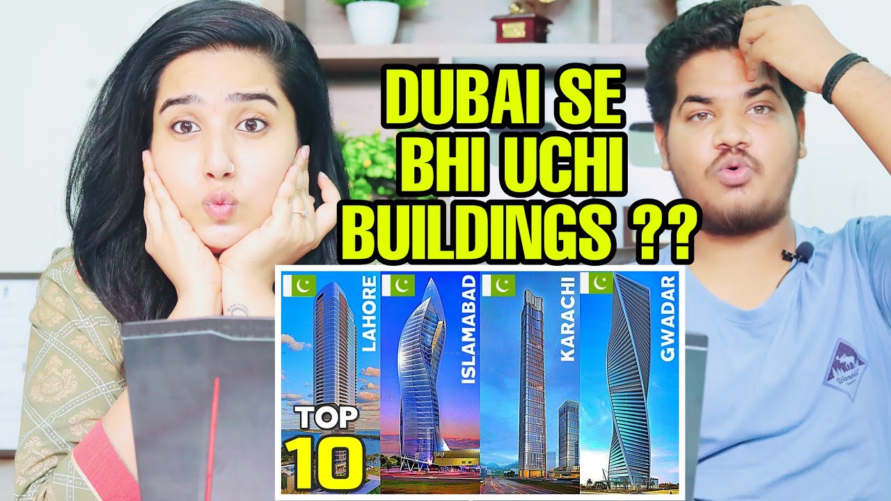 Indian Reaction On TOP 10 Tallest Buildings In Pakistan 2021 | Krishna Views