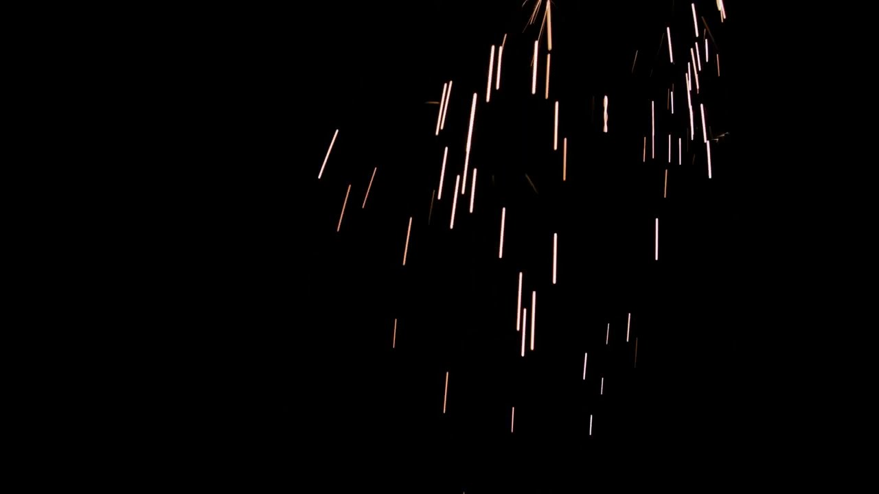 Sparks Falling Overlay From Top | VFX Sparks Falling Stock Footage | Free | 4k | Download Link