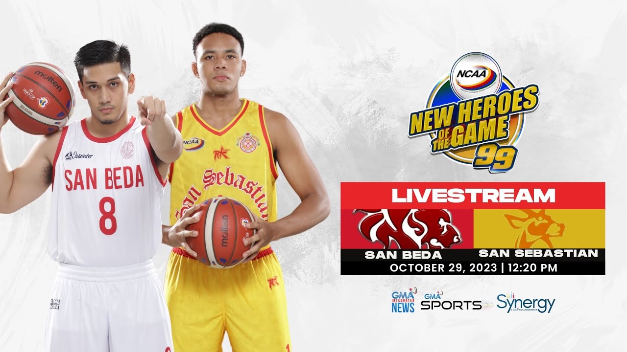 NCAA Season 99 |  SAN SEBASTIAN  vs  SAN BEDA (Men's Basketball)| LIVESTREAM - Replay