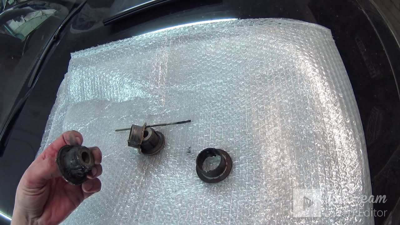 Подробная замена сайлентблоков рулевой рейки на Infiniti FX  QX70 и причина стуков, щелчков