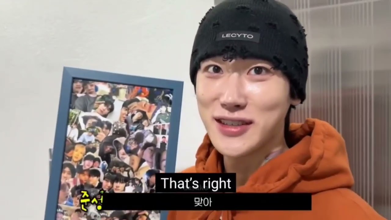 junseong surprising seongho on their 3 yrs anniversary 😭🤌❤️ #junseongho 