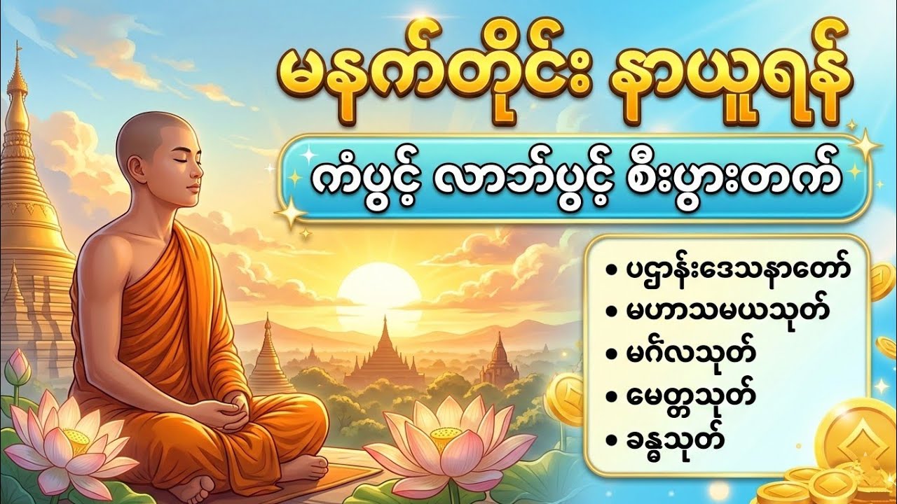 ပဌာန်းဒေသနာတော် ၊မဟာသမယသုတ်၊မဂ်လသုတ်၊မေတ္တသုတ်၊ခန္ဓသုတ်-မဟာကန်ပတ်လည်ဆရာတော်