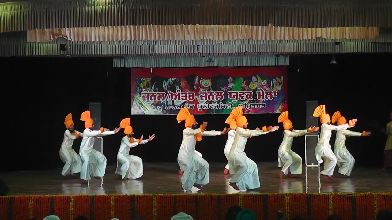 Khalsa College Amritsar | Jhumar | 1st Position | InterZonal | Youth Festival | 2021