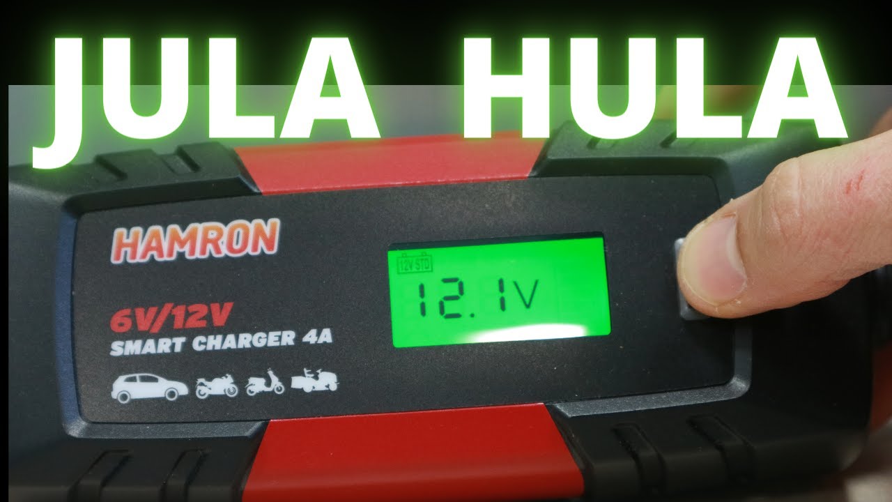 JULA. Ładowarka HAMRON 4A.
