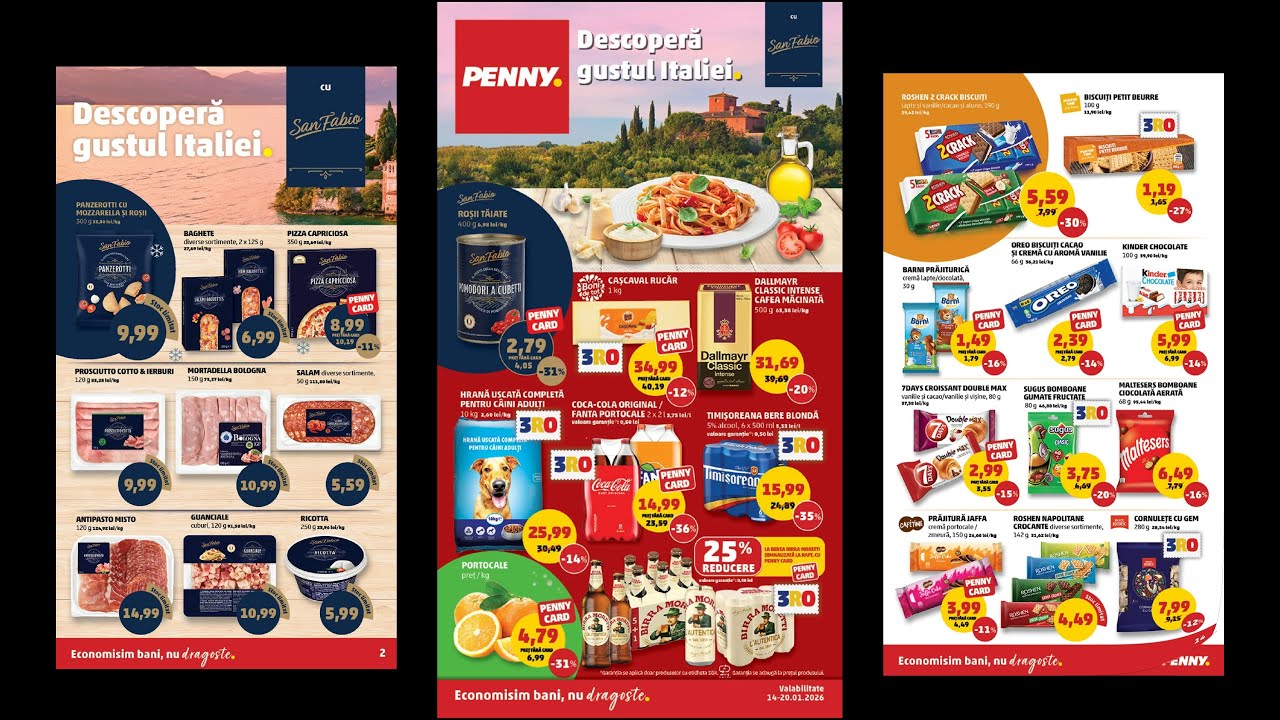 Catalog Penny 14 Ianuarie - 20 Ianuarie 2026 - Oferte Penny din 14.01.2026
