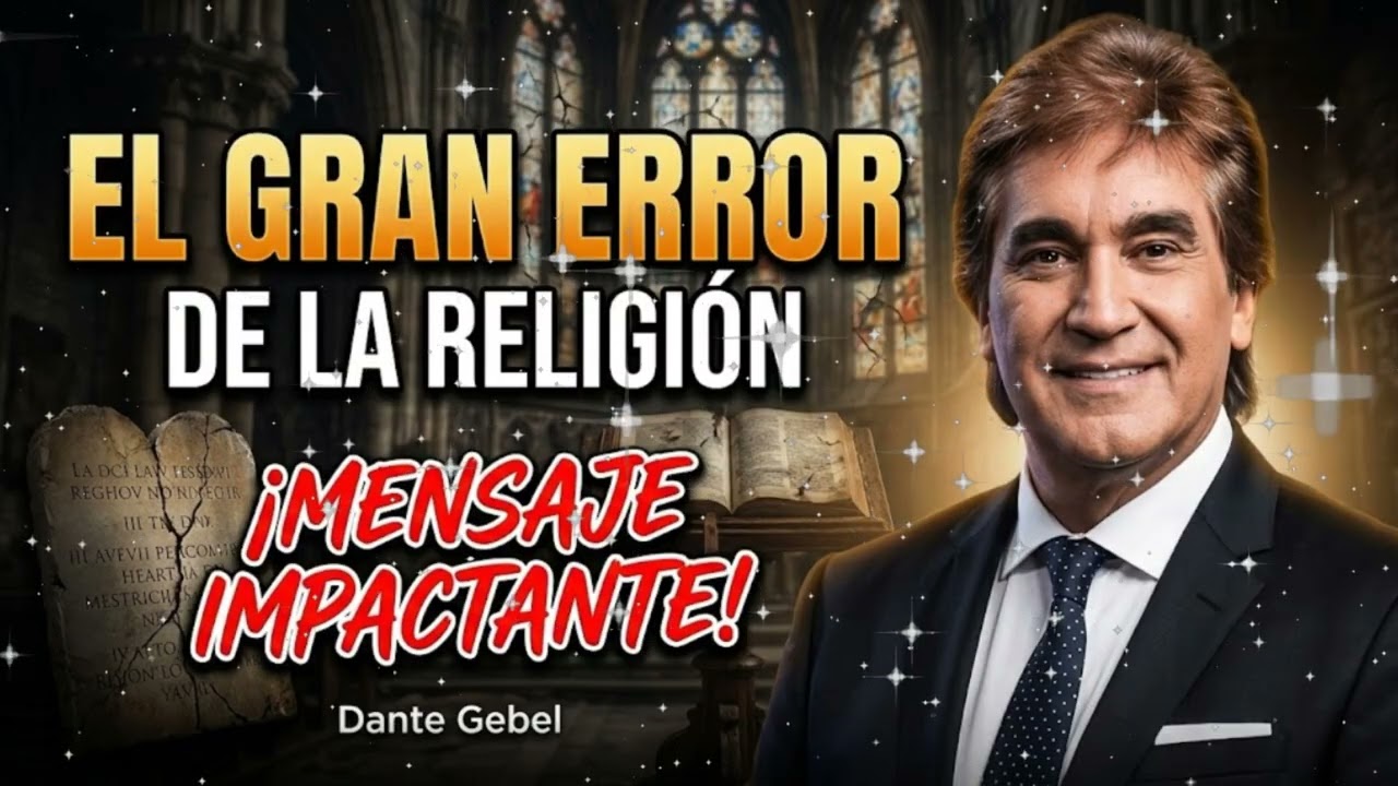 ⛓️ 【El Gran Engaño】La trampa tóxica de la religión que arruinó tu fe | Dante Gebel